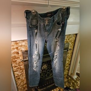 Torrid Distressed Jeans, 16R